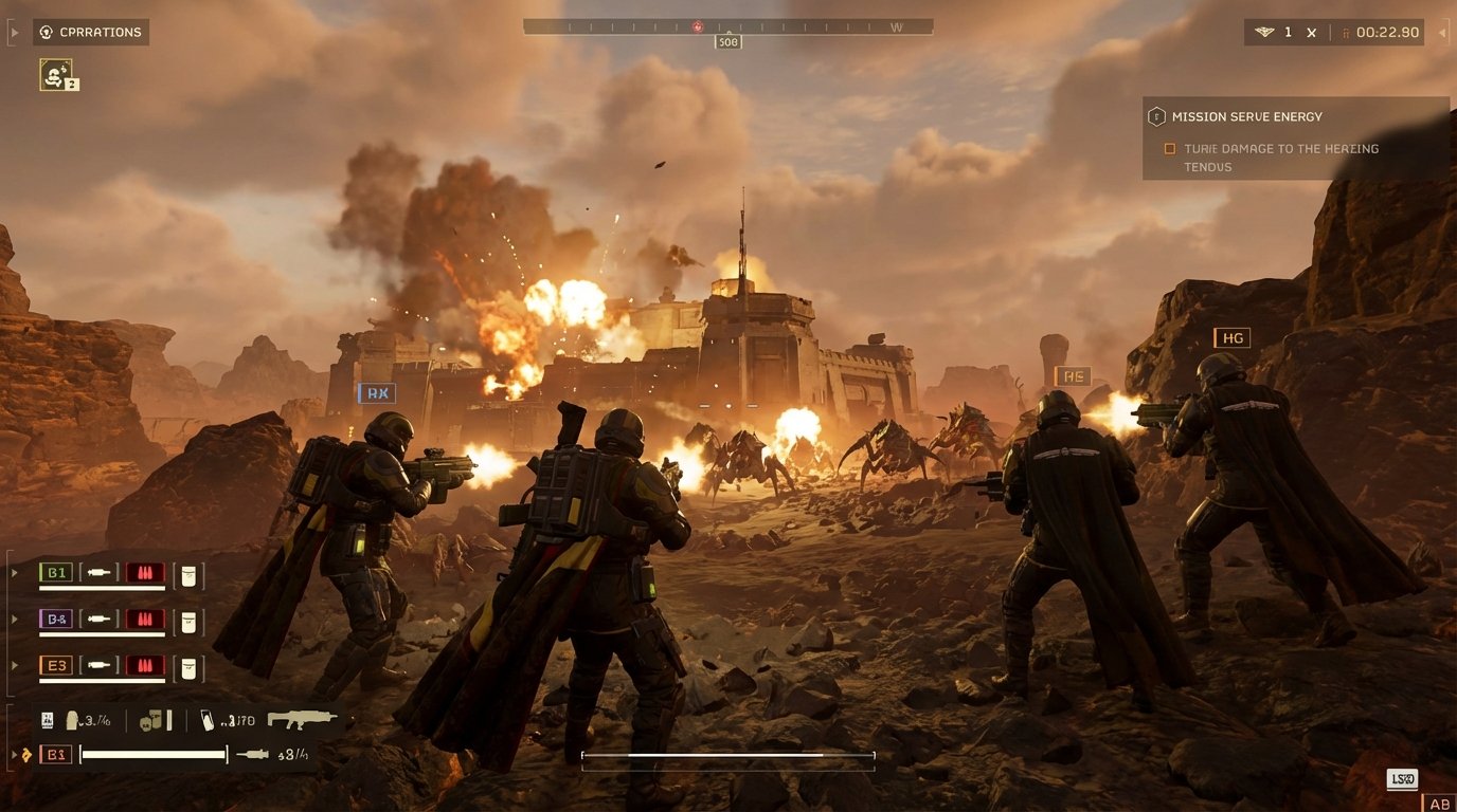 Helldivers II game screenshot