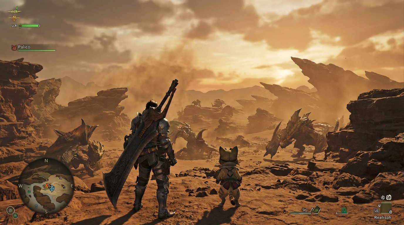 Monster Hunter Wilds game screenshot