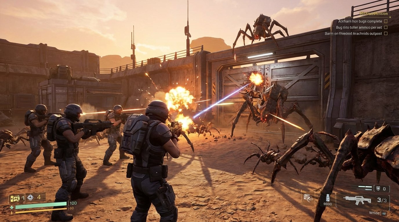 Starship Troopers: Extermination game screenshot