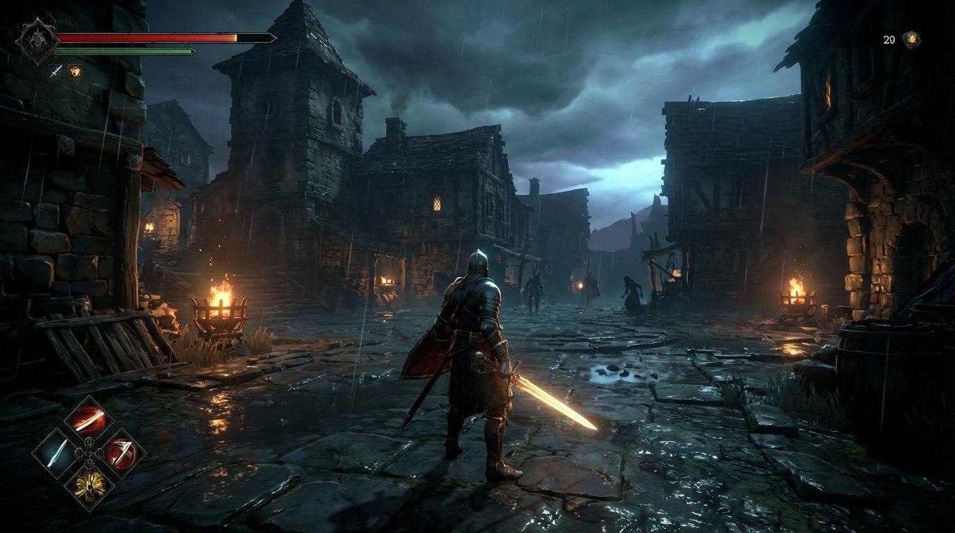 No Rest for the Wicked game screenshot