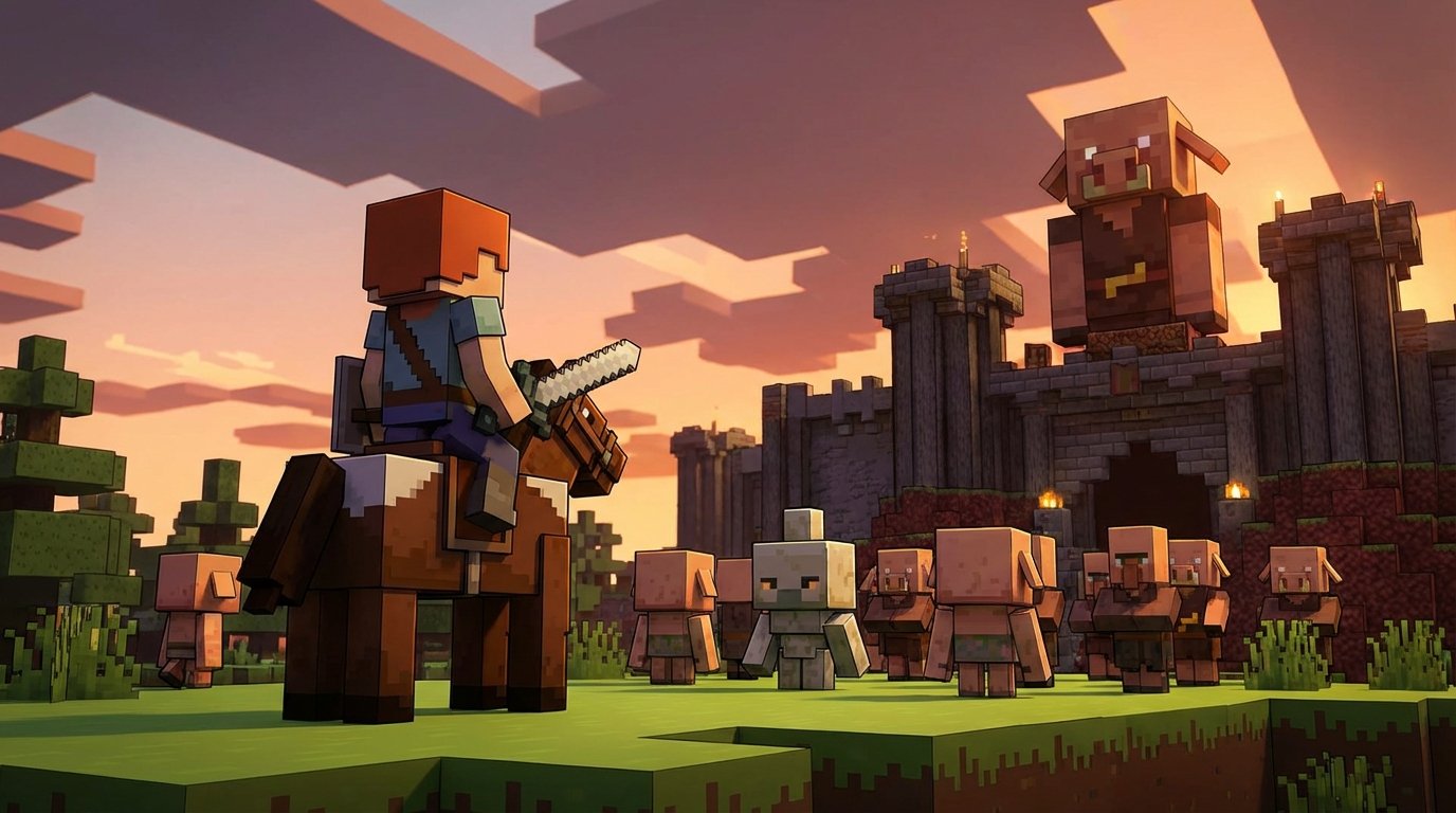 Minecraft Legends game screenshot
