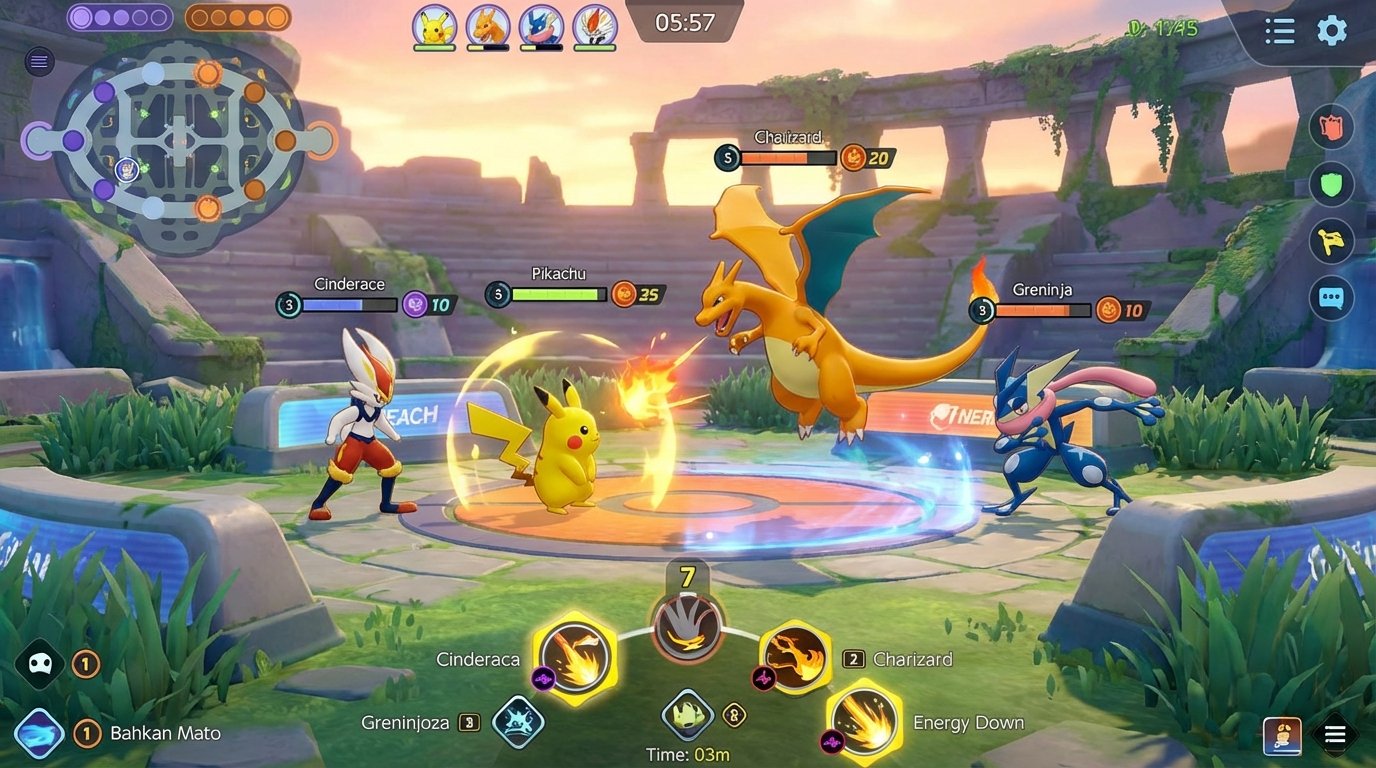 Pokémon Unite game screenshot