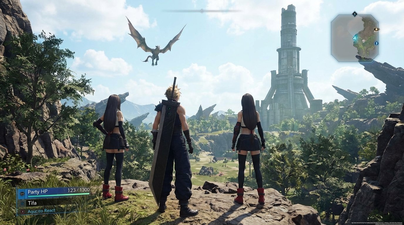 Final Fantasy VII Rebirth game screenshot