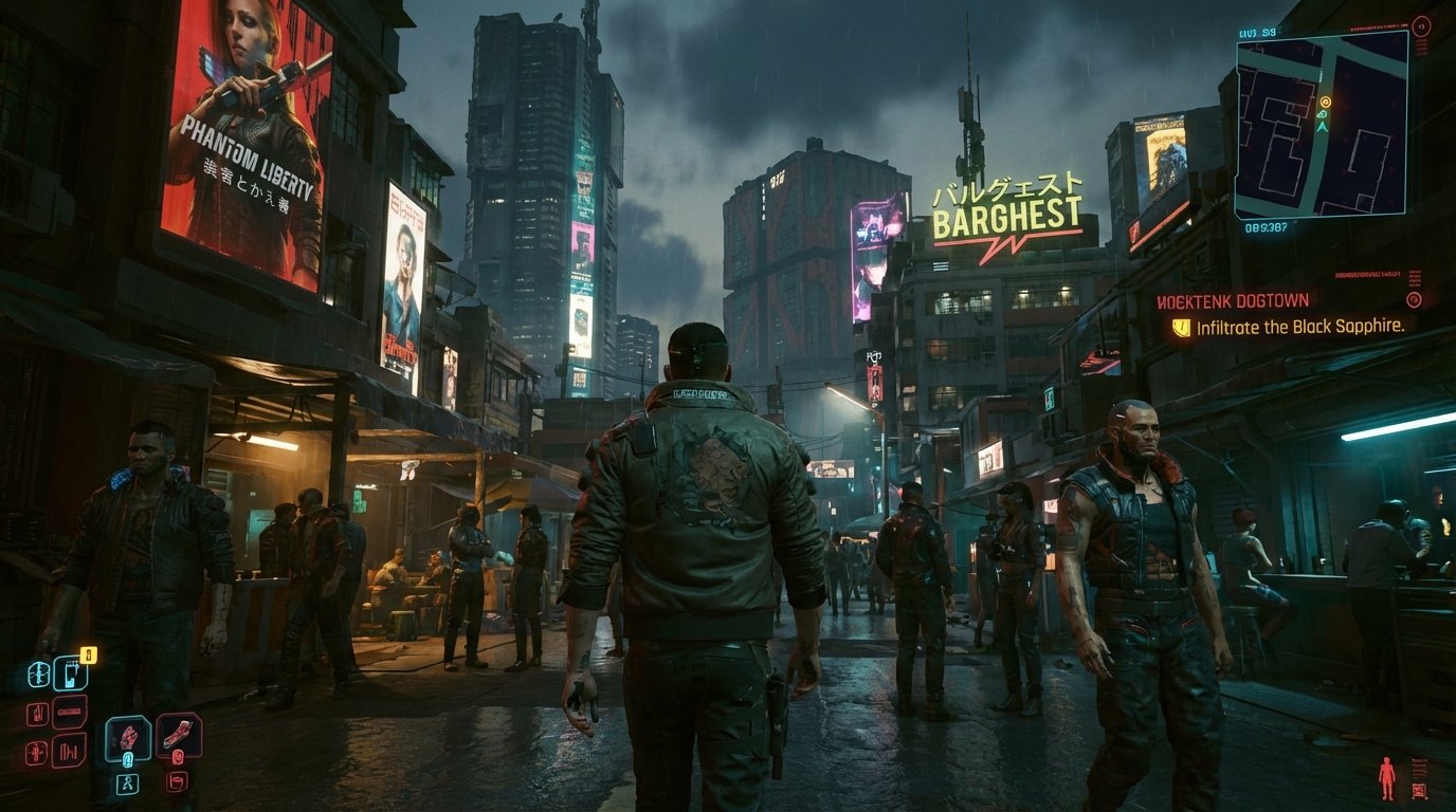 Cyberpunk 2077: Phantom Liberty game screenshot