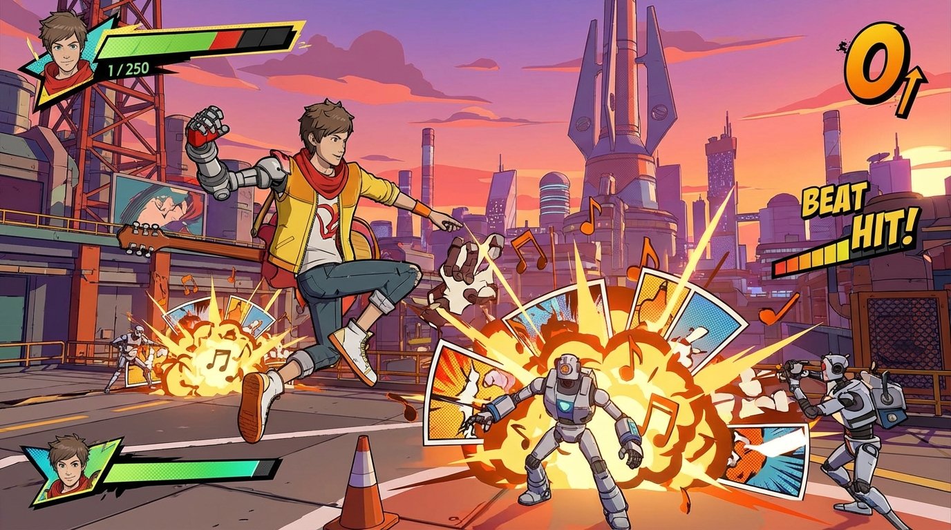 Hi-Fi Rush game screenshot