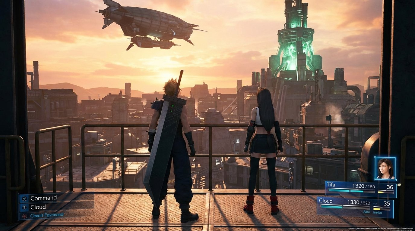Final Fantasy VII game screenshot