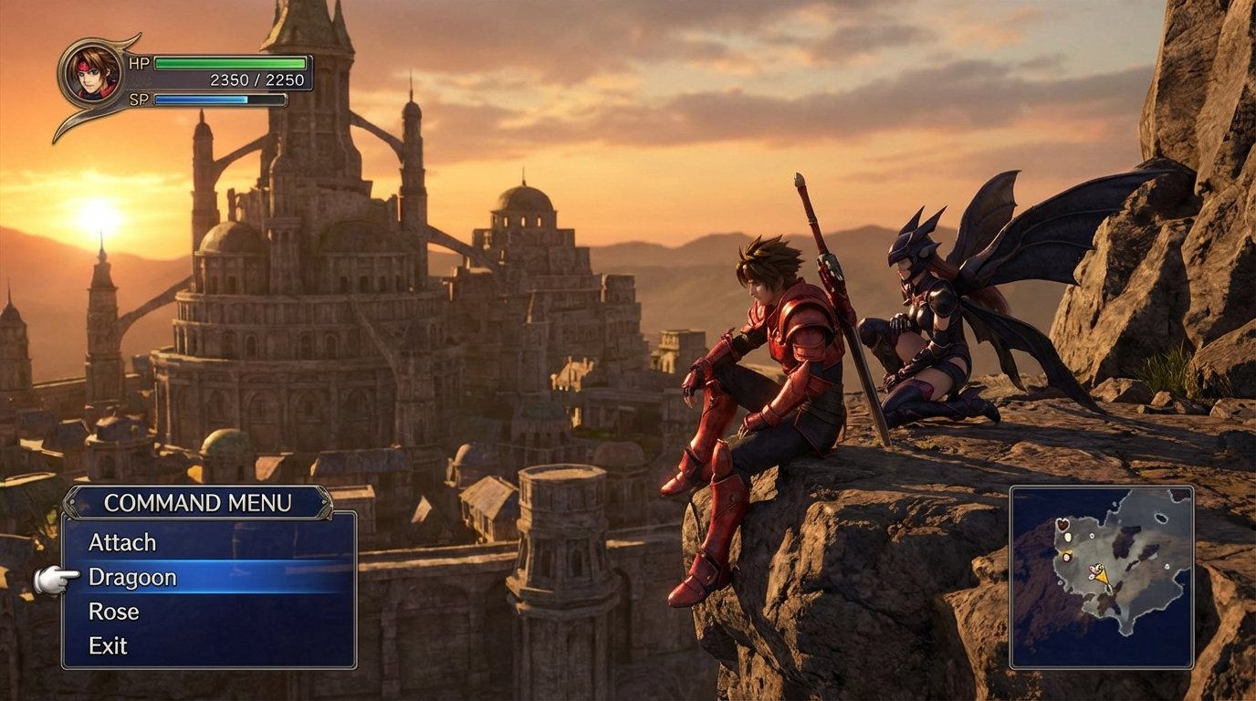 Legend of Dragoon game screenshot