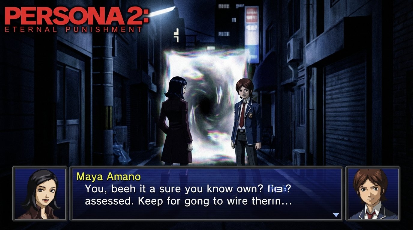 Persona 2: Eternal Punishment game screenshot