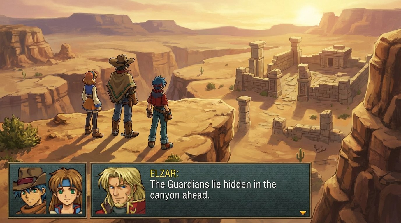 Wild Arms game screenshot