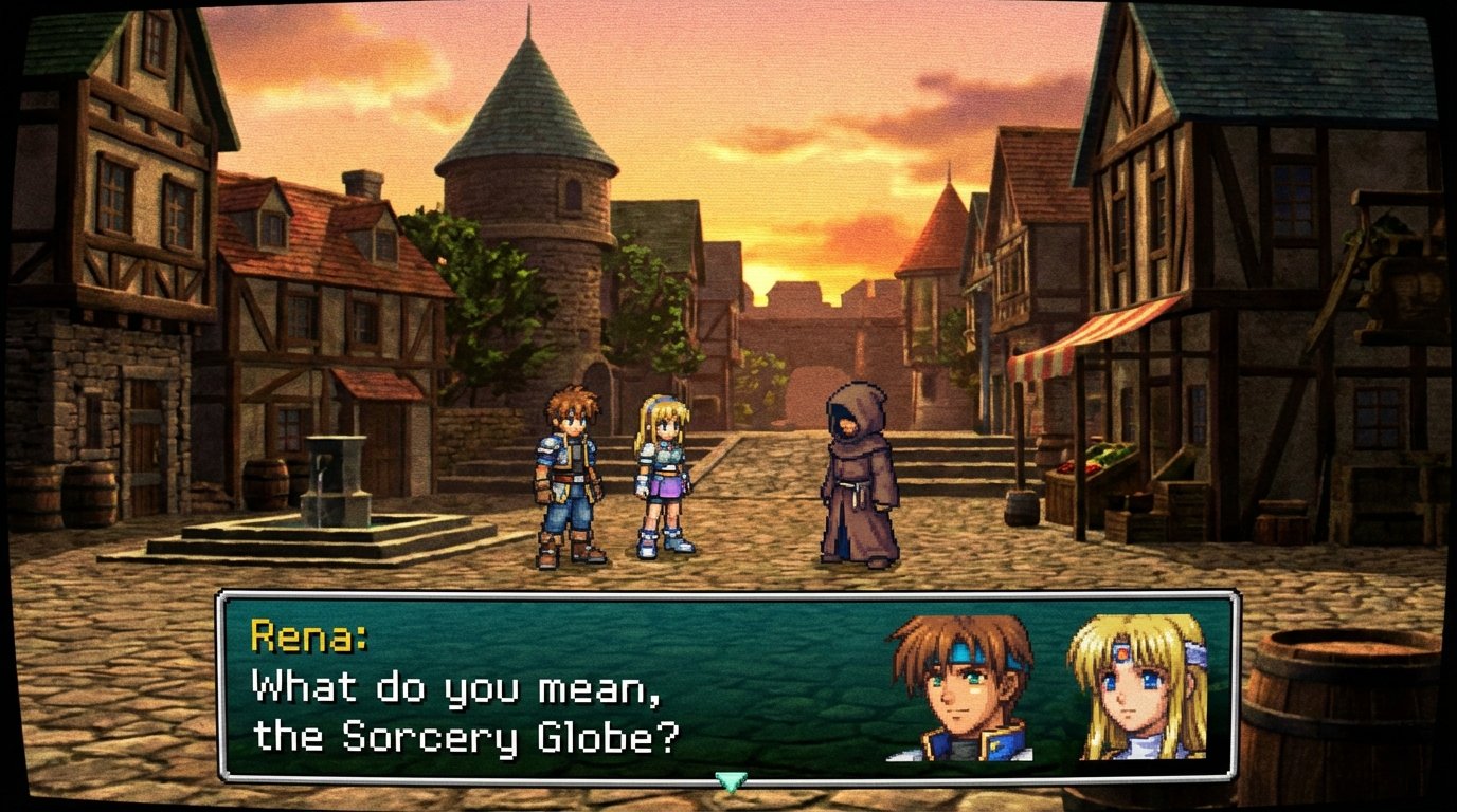 Star Ocean: The Second Story game screenshot
