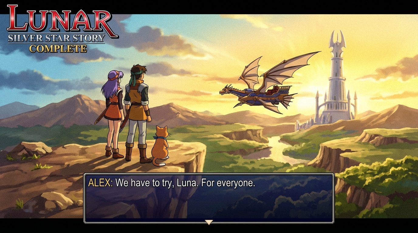 Lunar: Silver Star Story Complete game screenshot