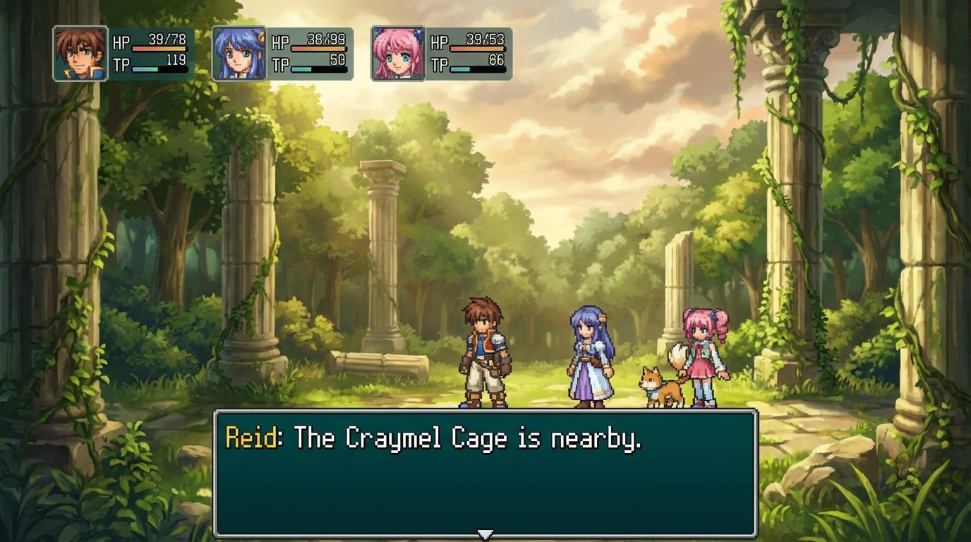 Tales of Eternia game screenshot