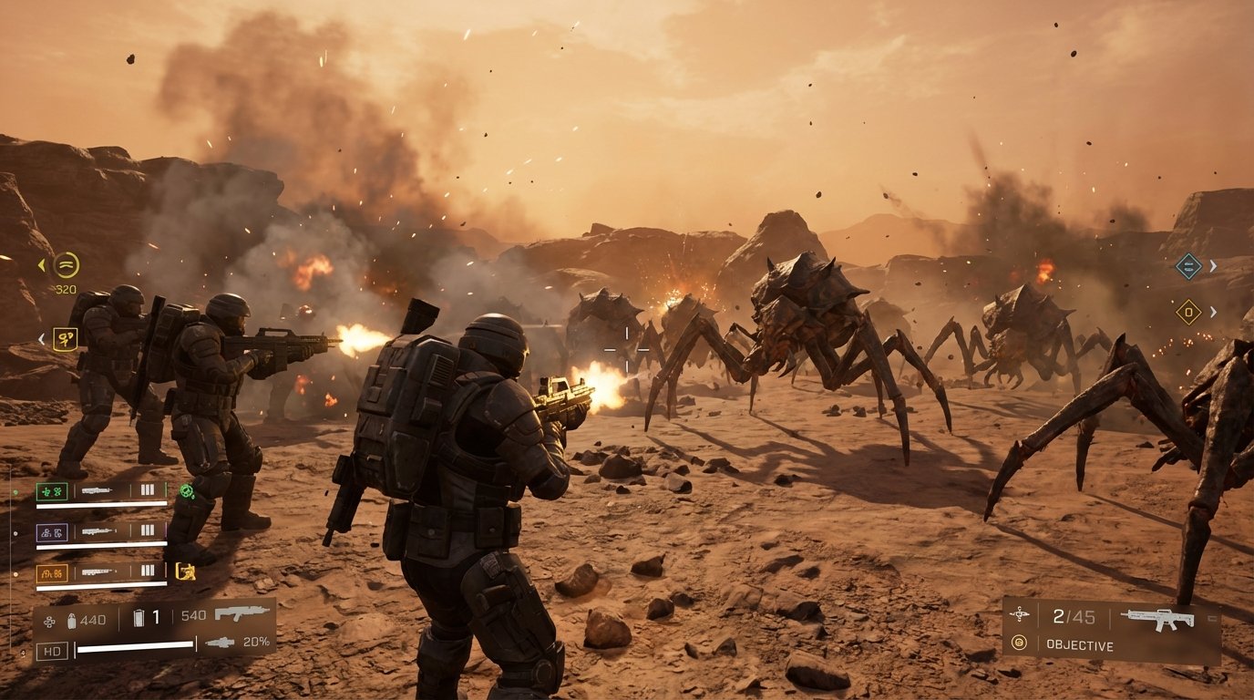 Starship Troopers: Extermination game screenshot