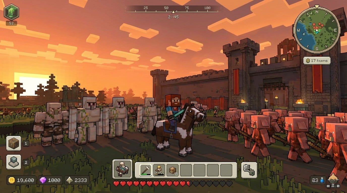 Minecraft Legends game screenshot