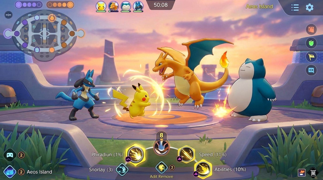 Pokémon Unite game screenshot