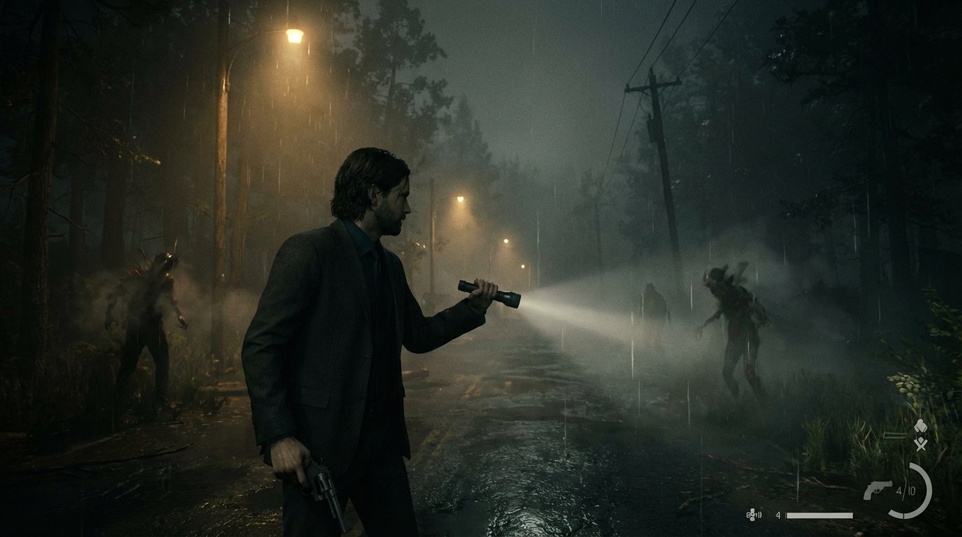 Alan Wake 2 game screenshot