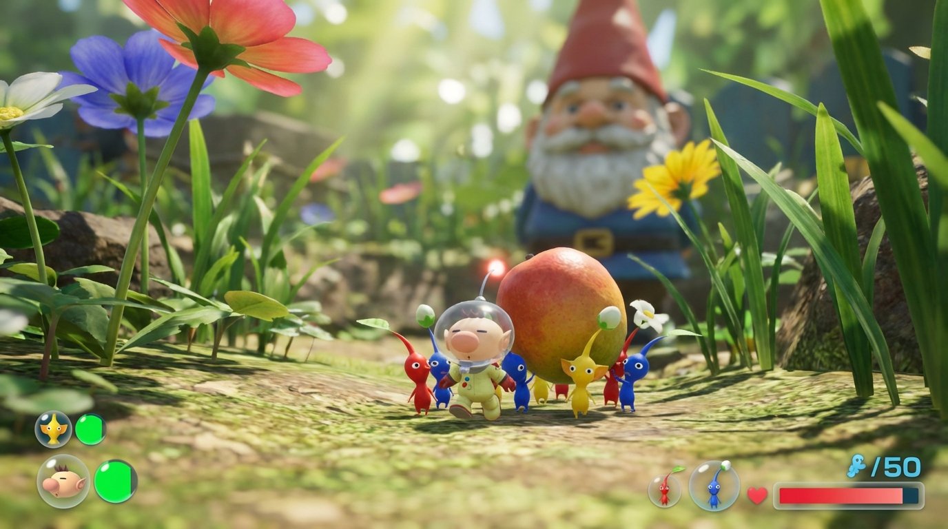 Pikmin 4 game screenshot