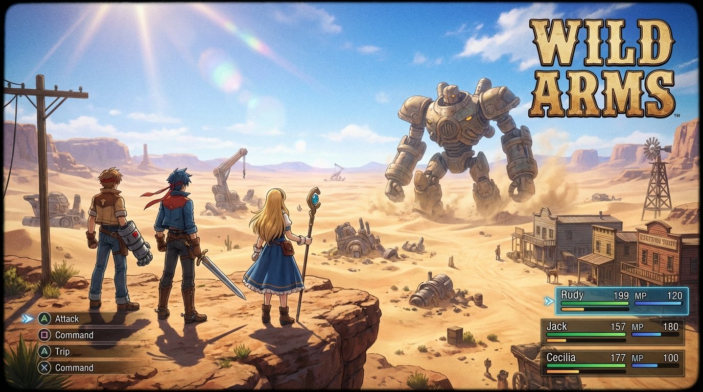 Wild Arms game screenshot