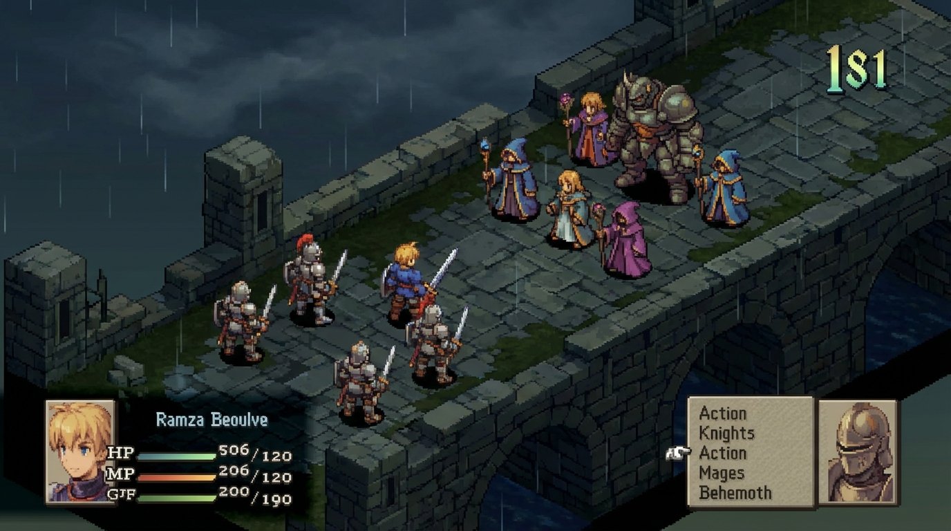 Final Fantasy Tactics game screenshot