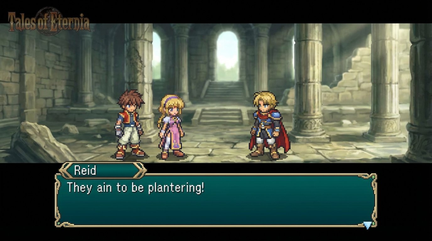 Tales of Eternia game screenshot