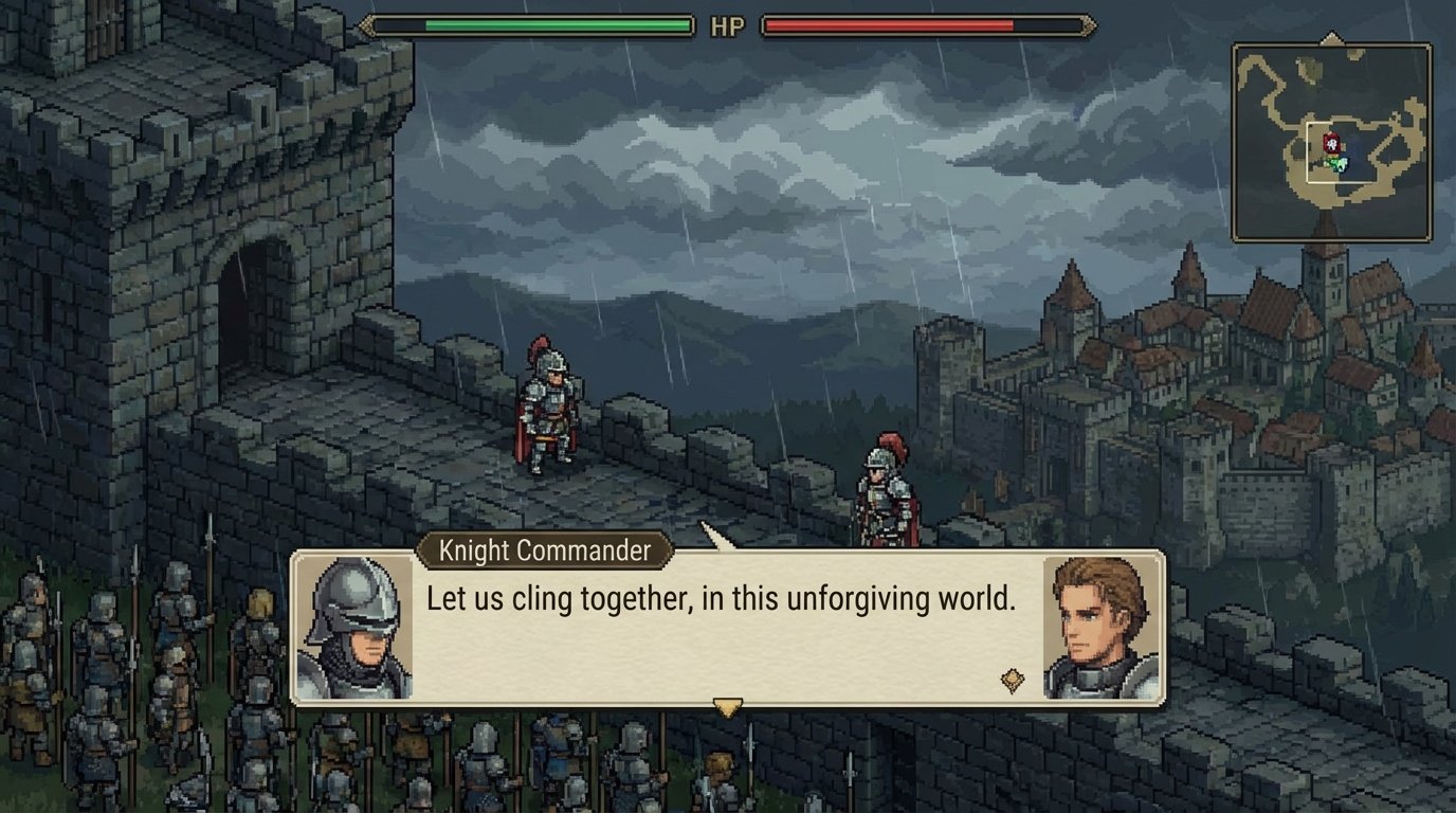 Tactics Ogre: Let Us Cling Together game screenshot