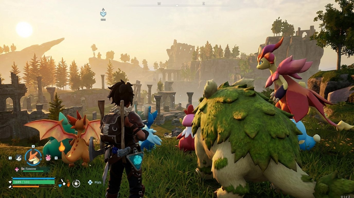 Palworld game screenshot