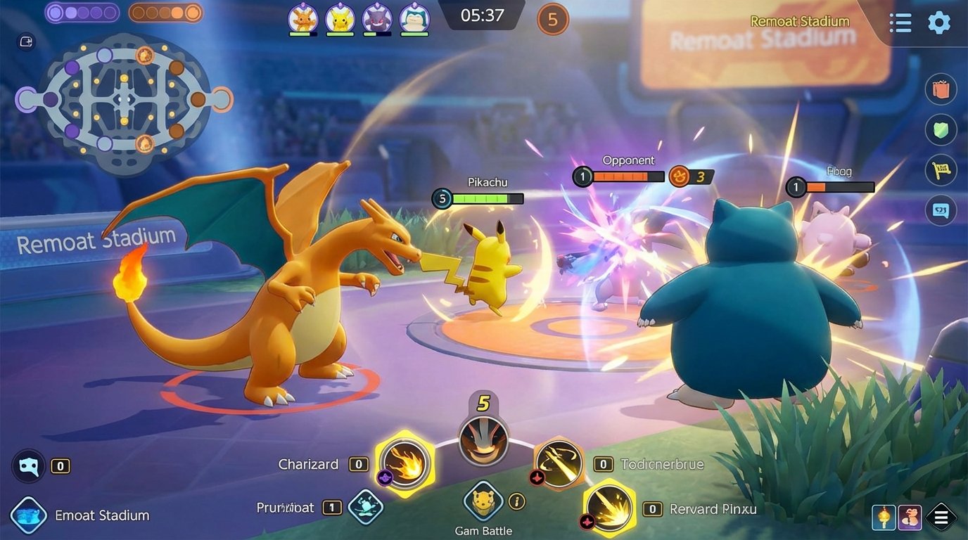 Pokémon Unite game screenshot