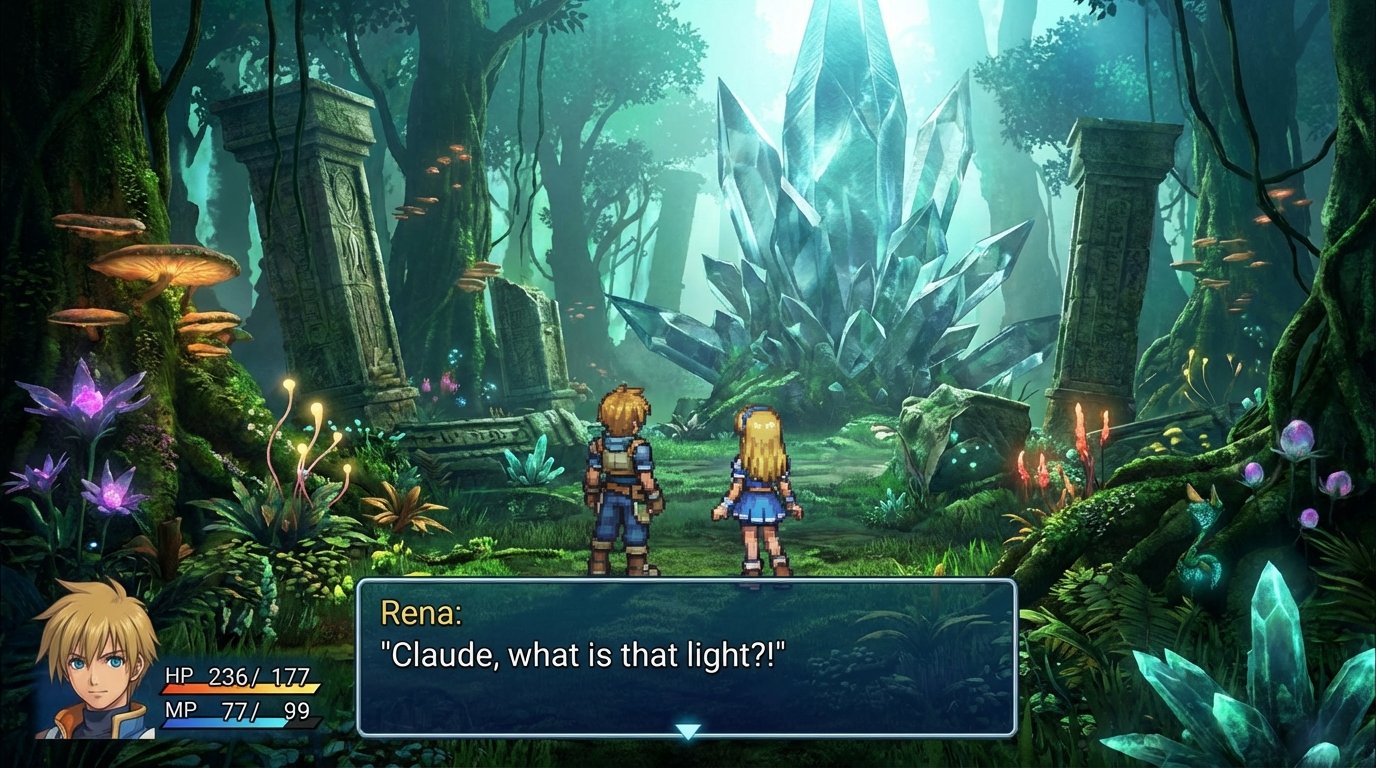 Star Ocean: The Second Story game screenshot