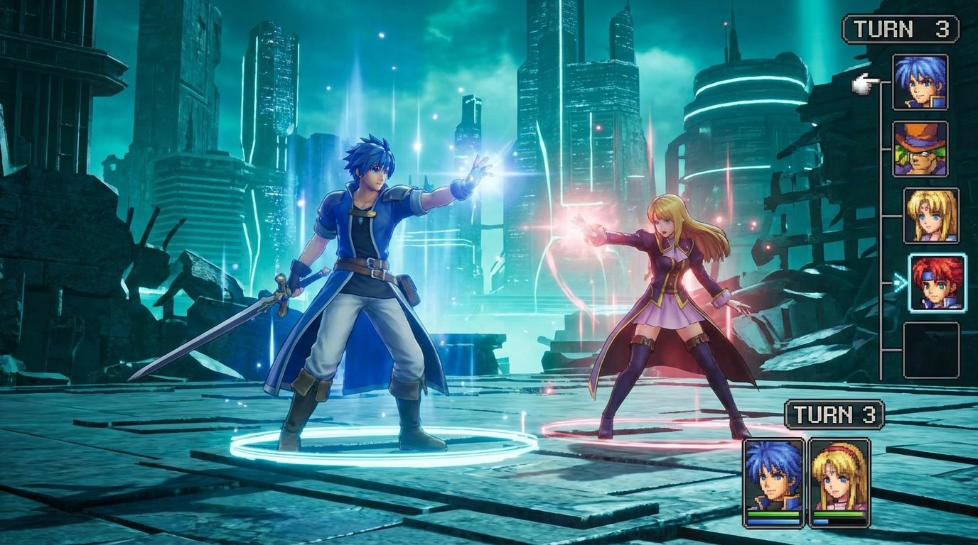 Saga Frontier game screenshot