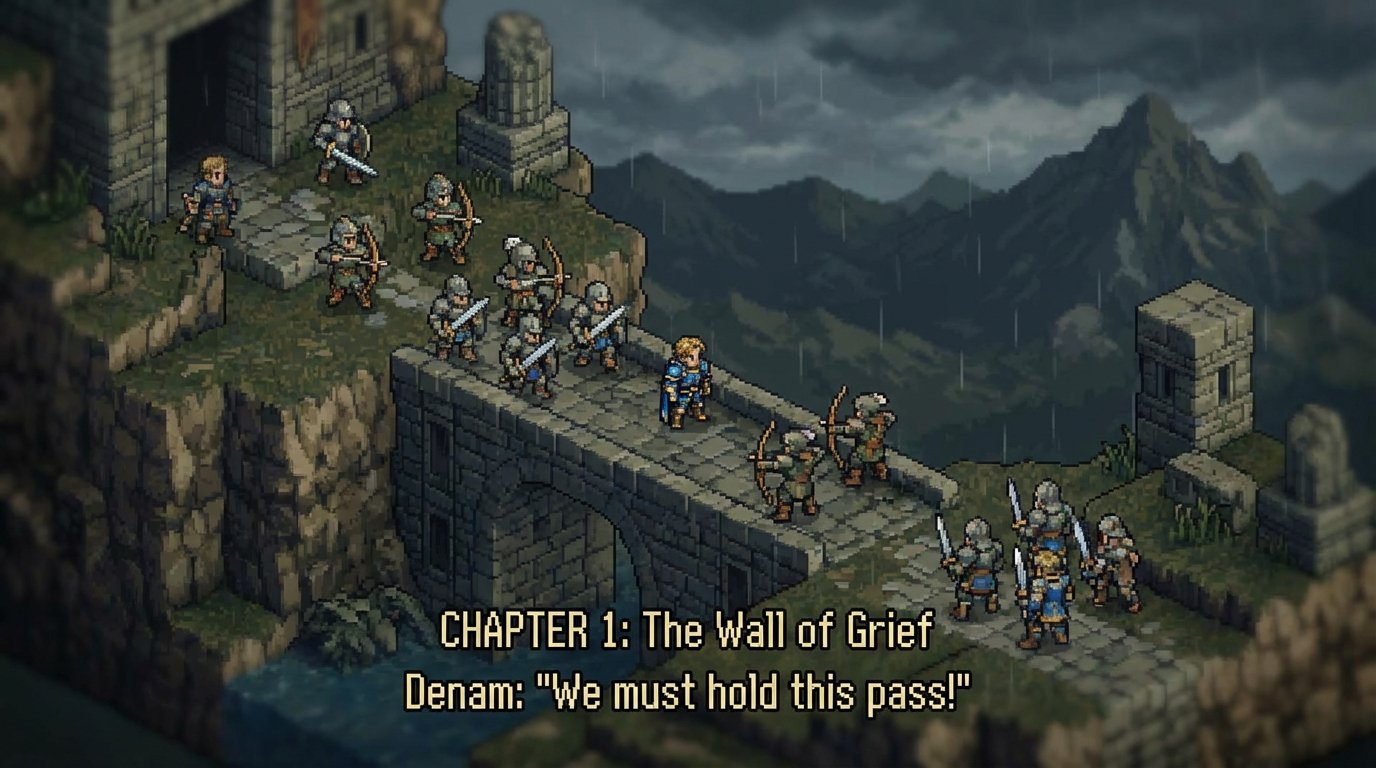 Tactics Ogre: Let Us Cling Together game screenshot