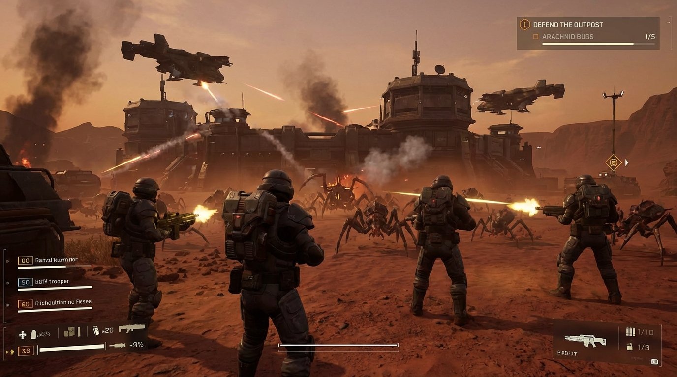 Starship Troopers: Extermination game screenshot