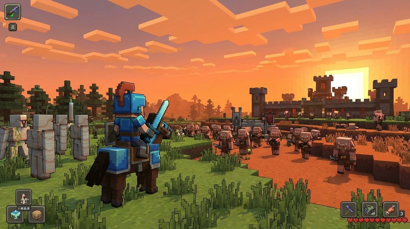 Minecraft Legends game screenshot