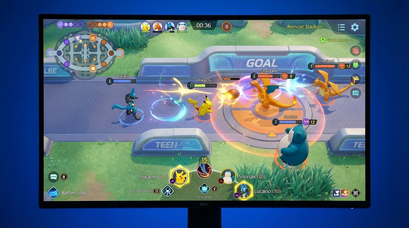 Pokémon Unite game screenshot