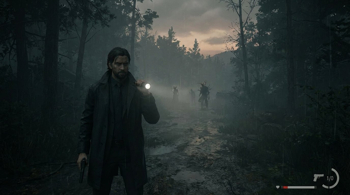 Alan Wake 2 game screenshot