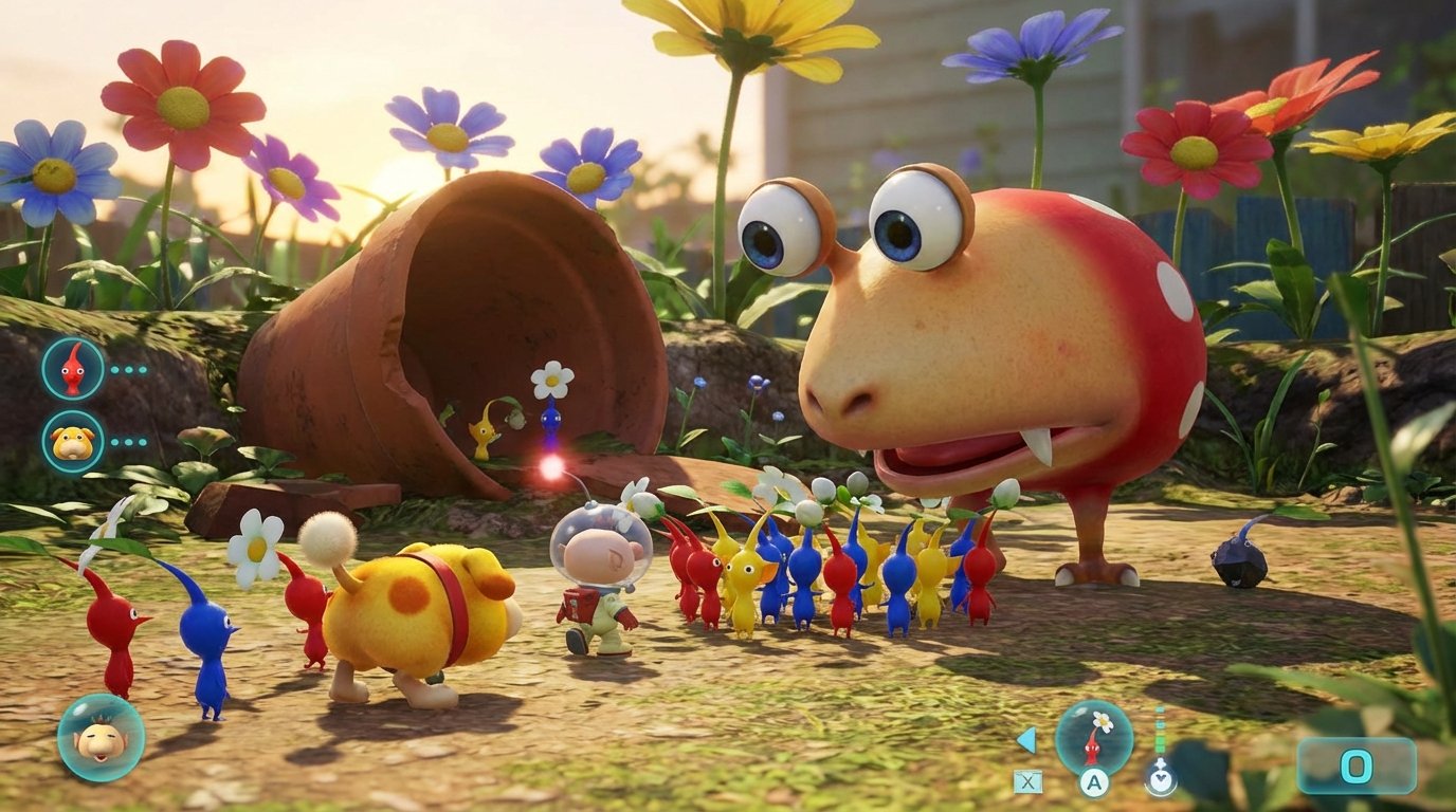 Pikmin 4 game screenshot
