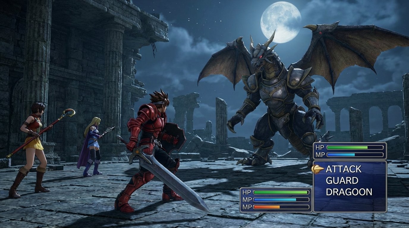 Legend of Dragoon game screenshot