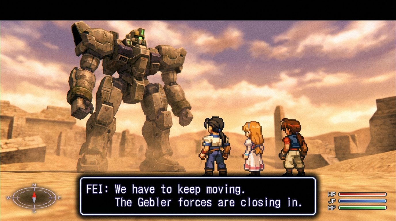Xenogears game screenshot