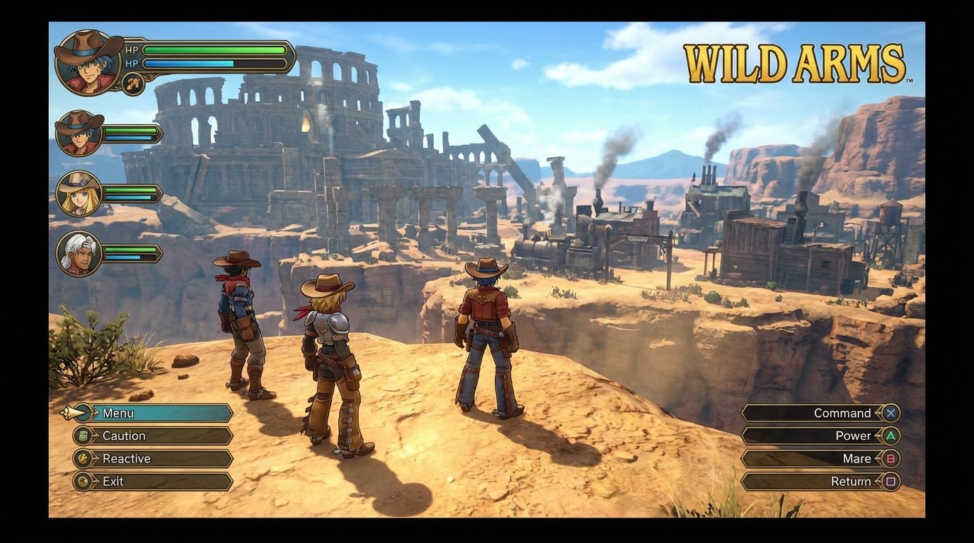 Wild Arms game screenshot