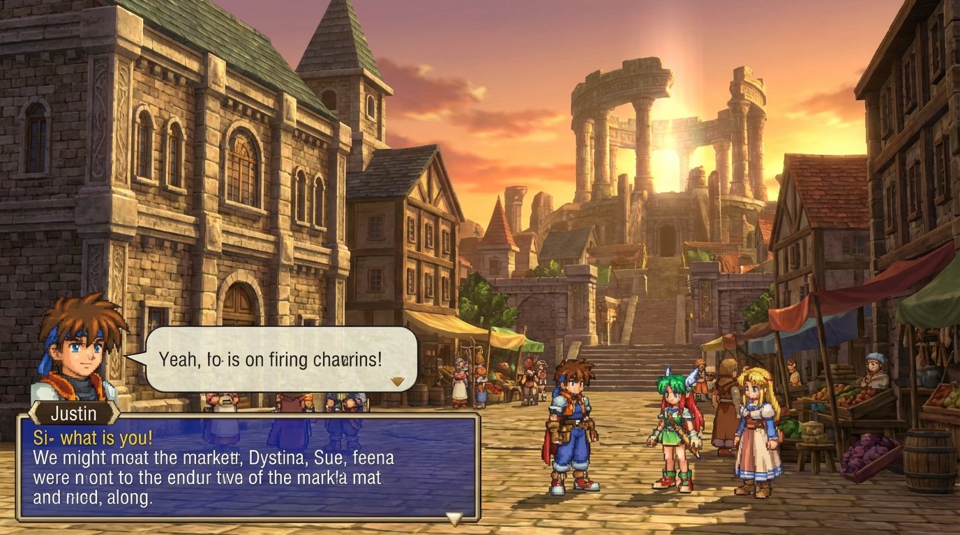 Grandia game screenshot