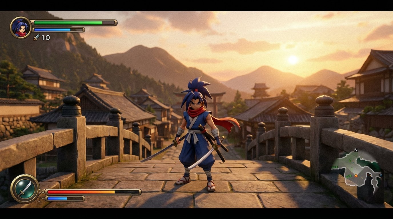 Brave Fencer Musashi game screenshot