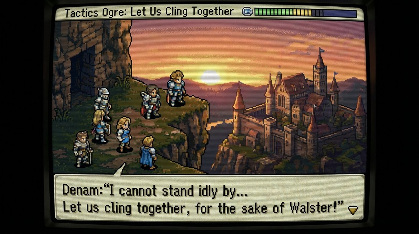 Tactics Ogre: Let Us Cling Together game screenshot