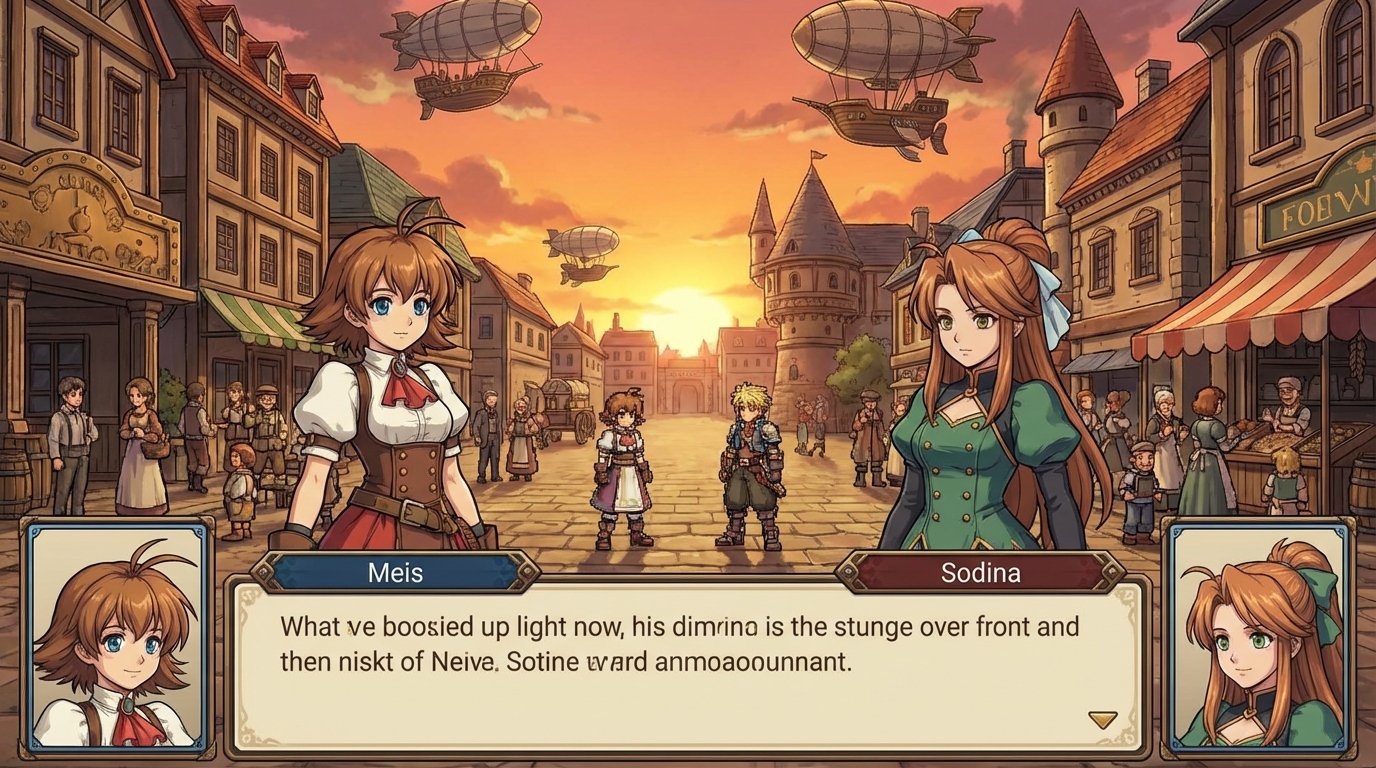 Thousand Arms game screenshot