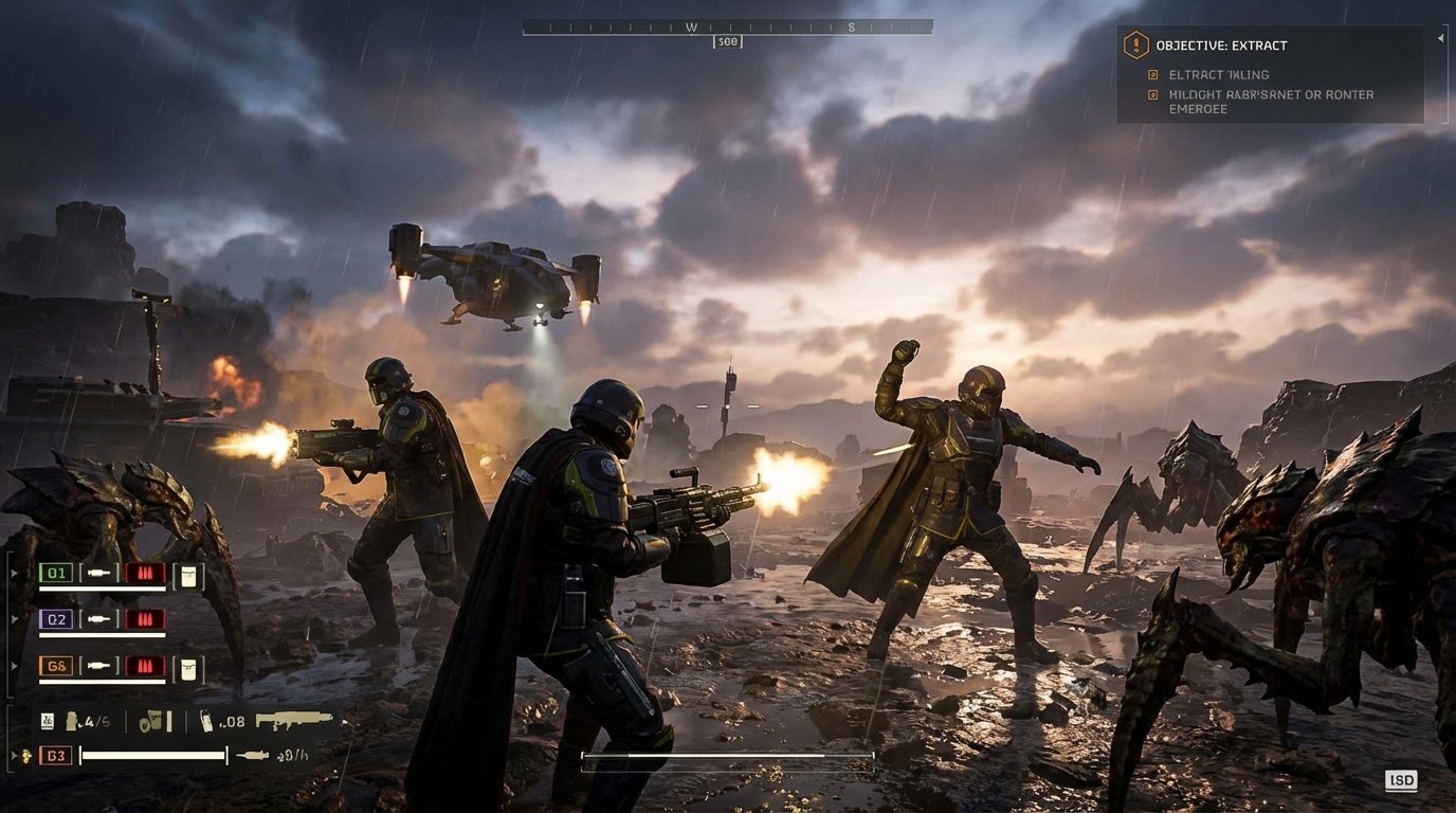 Helldivers II game screenshot