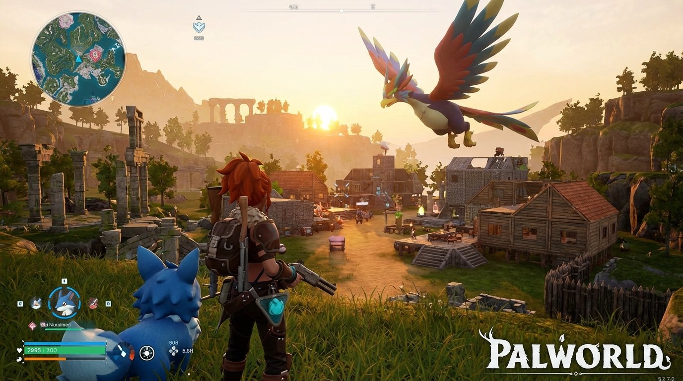 Palworld game screenshot