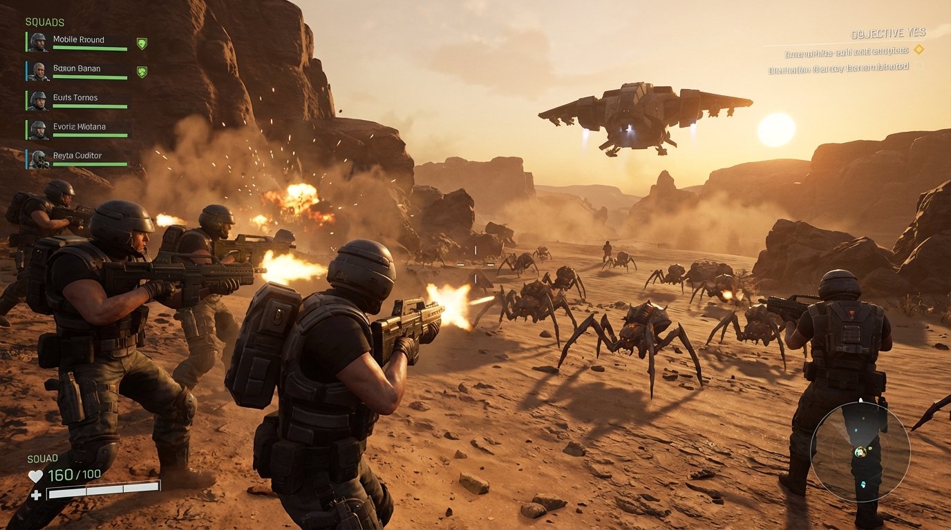Starship Troopers: Extermination game screenshot