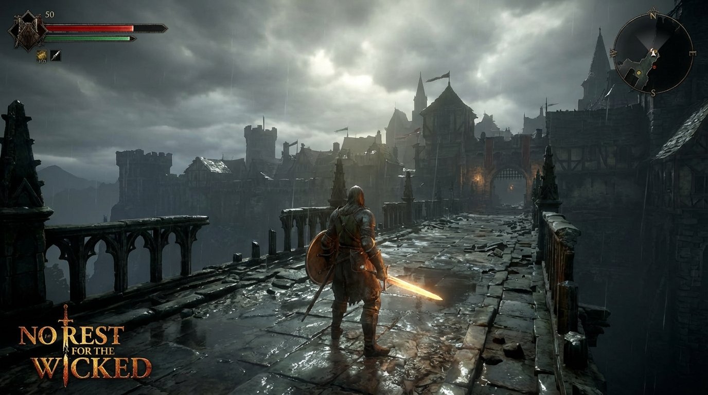 No Rest for the Wicked game screenshot