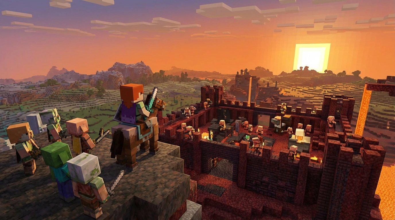 Minecraft Legends game screenshot