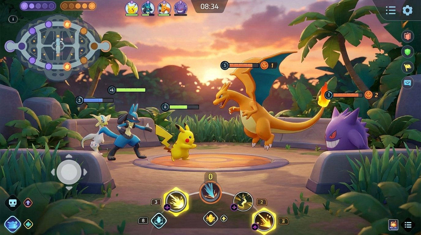 Pokémon Unite game screenshot