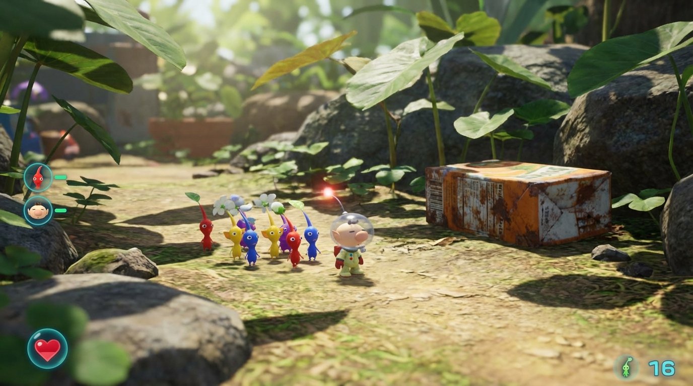 Pikmin 4 game screenshot