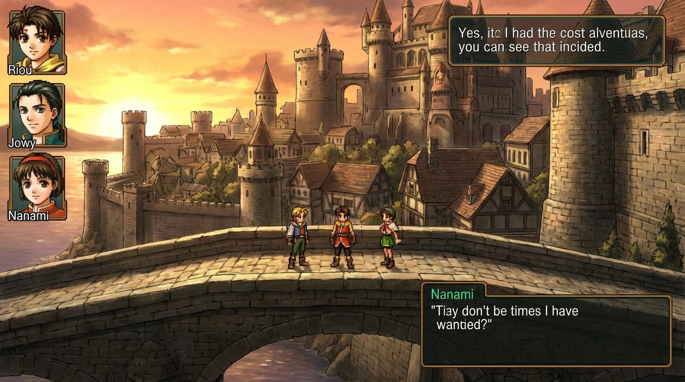 Suikoden II game screenshot